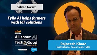 Fyllo AI boosts farm productivity with #IoT solutions | Wins Silver #AllAboutAI Tech4Good Awards