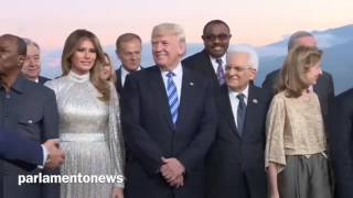 G7 TAORMINA CENA DEI LEADER CON IL PRESIDENTE DELLA REPUBBLICA MATTARELLA