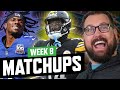 Week 8 Matchups + Spicy Starts, Wheel of Shame | Fantasy Football 2024 - Ep. 1663