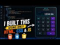 I Built Calculator Using Html, css, js 🔥