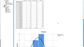 SPSS Histogram and Boxplots