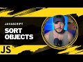How To Sort An Array Of Objects In JavaScript?