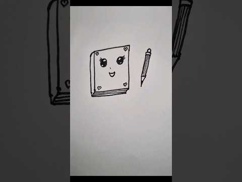 Quick Tips: Drawing a Book and Pen #shorts #draw #sketch #art #book #drawing #shortsfeed #yt