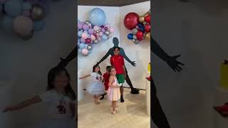 Ronaldo’s family hitting the SIUUUU 🥺