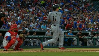 MIA@TEX: Marlins take commanding lead in nine-run 4th