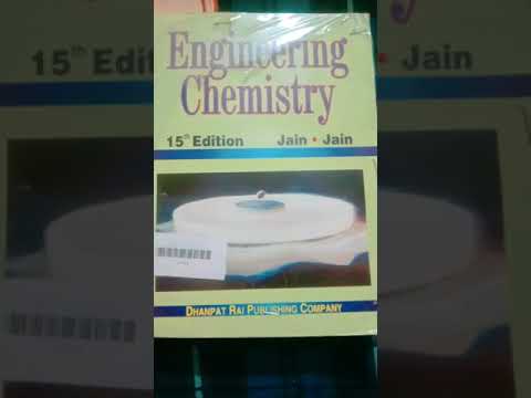 B-Tech First Year Engineering Chemistry Best Book Jain & Jain ...