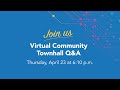 (April 23, 2020) RMWB Virtual Community Townhall