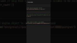 Python Pandas 🐼 DATAFRAME to an SQL Explained ✅ ‼️in UNDER 60 SECONDS ⏱️🔥#python #coding #tutorial