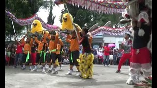 Kolaborasi Barongsai dan Sisingaan di Perayaan Imlek