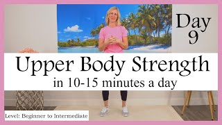 Upper Body Strength Exercises for Seniors and Beginners | Day 9