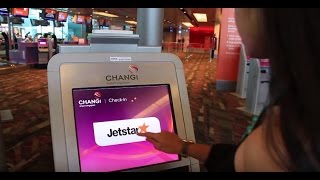 Jetstar Self-service Check-in Kiosk