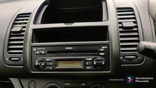 How to Remove Stereo \u0026 Get Serial Number for a Nissan Note / Micra / Almera