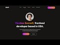 How To Create Portfolio Website In React JS | Complete React JS Website Project Tutorial