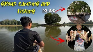 Overnight Group Camping and Fishing on an Island | Camping in Odisha | #campinginindia @TRIPTHEWILD