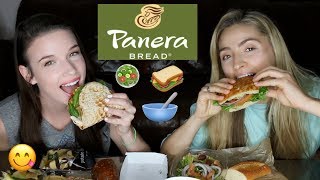 PANERA BREAD MUKBANG! BBQ chicken flatbread, French onion soup, soba noodle bowl +PROM STORYTIMES!