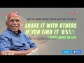 how to live long life without disease dr. b m hegde