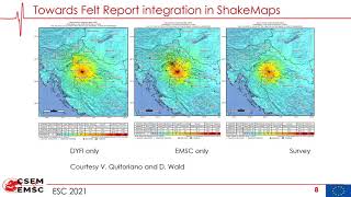 The scientific uses of felt reports, geo-located pics and comments