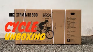 HRX XTRM MTB 900 27.5 (24 gear) mountain cycle UNBOXING  2022 #hrx #kerala #cycle