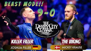 Joshua Filler vs Mickey Krause | 9 Ball Derby City Classic 2025 | Match  Highlights