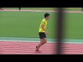 静岡国際　長田拓也選手　アップ②　2018 05 03