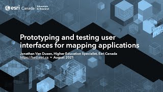 Prototyping and Testing User Interfaces for Mapping Applications