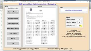 OMR Answer Sheet Checking Using Image Processing