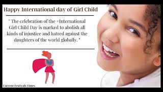 International Girl Child Day 2021