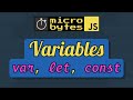 JavaScript Variables var, let, const In 90 Seconds #JavaScriptJanuary