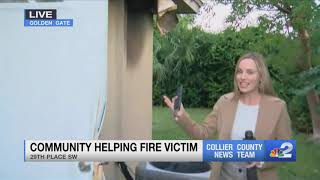 Community comes together to help Collier County paramedic after fire