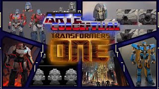 ARTES CONCEPTUALES de TRANSFORMERS ONE