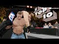 WWE TOP 10 - Finishers Through The Announcers Table - WWE 2K17