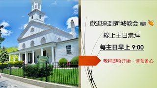 紐約新城教會 華語部 2020年4月5日 主日敬拜