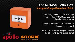 Apollo SA5900-907APO Intelligent Orange Manual Call Point