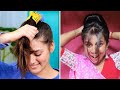 Strange hair hacks🤪😨 #beauty #lifehacks #hair #hairstyle #beautyhacks