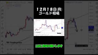 12月18日ゴールド最新予想切り抜き【海外FX/仮想通貨】 #shorts