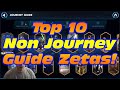 TOP 10 NON JOURNEY GUIDE CHARACTERS TO ZETA! Star Wars Galaxy of Heroes | SWGoH