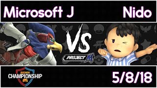 BigWin Championship Project M: Microsoft J (Falco) vs Nido (Ness, R.O.B)