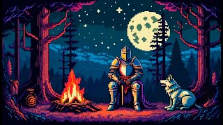 You are safe here with my wolf...Rest in our campfire for a moment [Medieval Ambient Music]