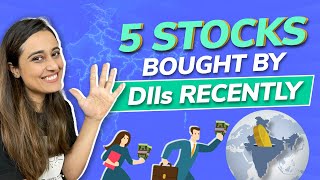 Top 5 stocks bought by DIIs recently | DII stocks | DII buying stocks