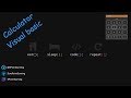 Visual Basic .NET Tutorial - How to create a simple calculator in Visual Basic