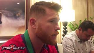 Canelo Alvarez says he prepared to Knockout Gennady Golovkin for this fight