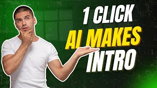 AI Makes Video Intro With Just ONE Click (Canva Tutorial 2025!)