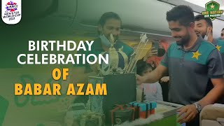 A Special Birthday Celebration Of A Very Special Player! Babar Azam  ✈️🎂 | PCB | MA2T