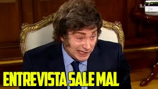 Entrevista a MILEI: Sale Mal