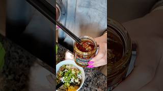 My favorite way to prepare natto (Japanese fermented soybeans).