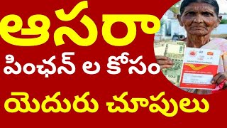 ఆసరా పింఛన్ల కోసం ఎదురుచూపులు//ts pension latest news today//syrantv