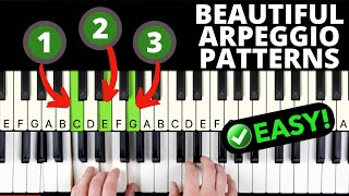 Beautiful Arpeggio Patterns for Beginners (Easy!!)