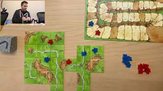 Carcassonne - How to score farmers! How to Play & Review (1st edition)