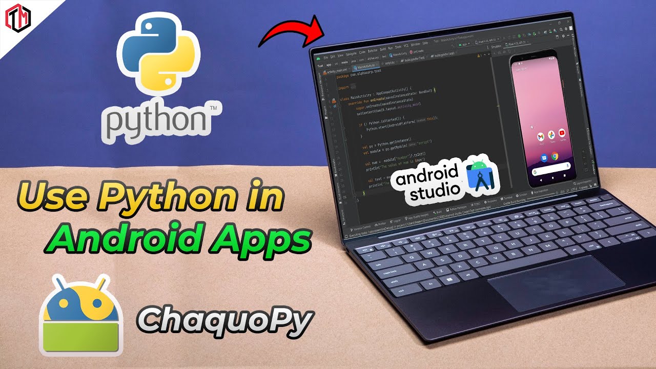 Hindi Integrate Python Code With Kotlin Java In Android Studio To