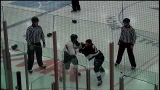 Brandon Cunningham Fight vs Saddle Lake Warriors NEAJBHL Fight Nov.30/2013